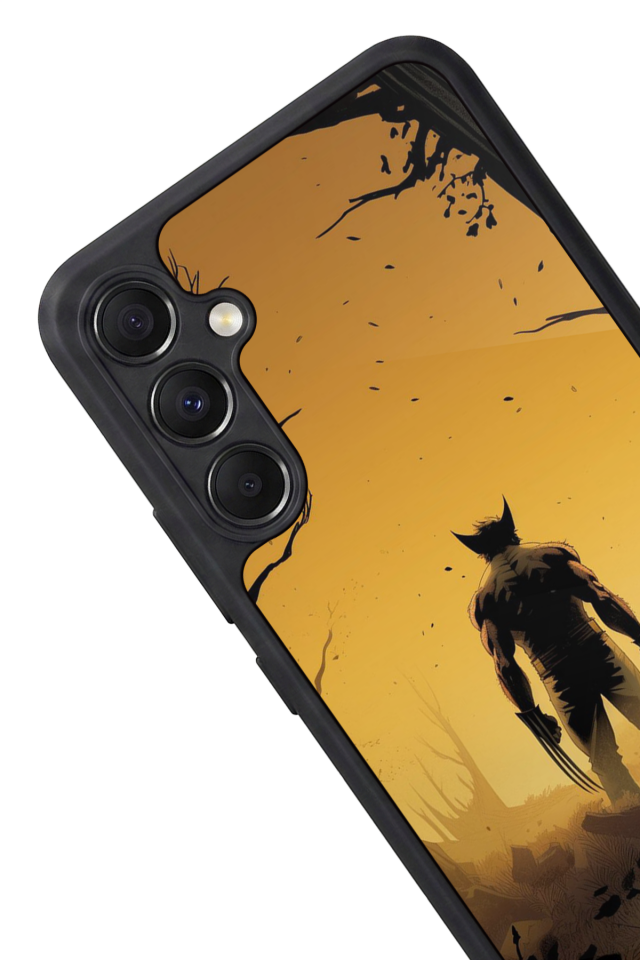 Samsung Galaxy A34 Uyumlu Wolverine Tasarımlı Glossy Premium Kılıf