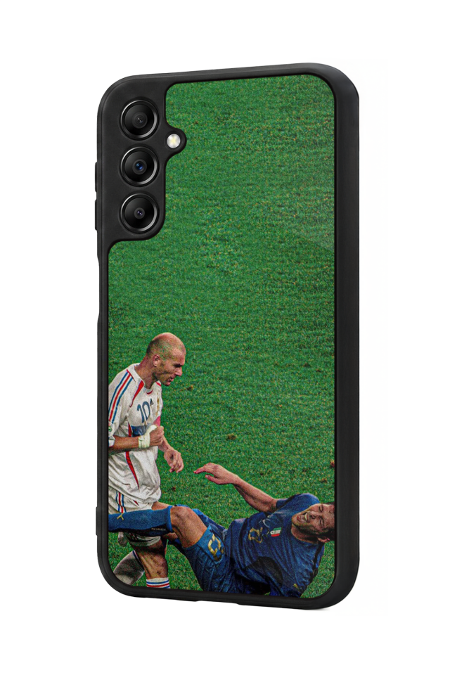 Samsung Galaxy A14 Uyumlu Zidane Tasarımlı Glossy Premium Kılıf