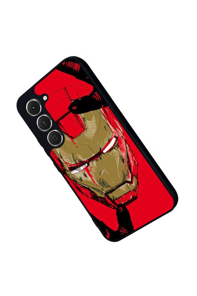Tecno Spark 40 Pro Uyumlu Iron Man ( Demir Adam ) Tasarımlı Glossy Premium Kılıf