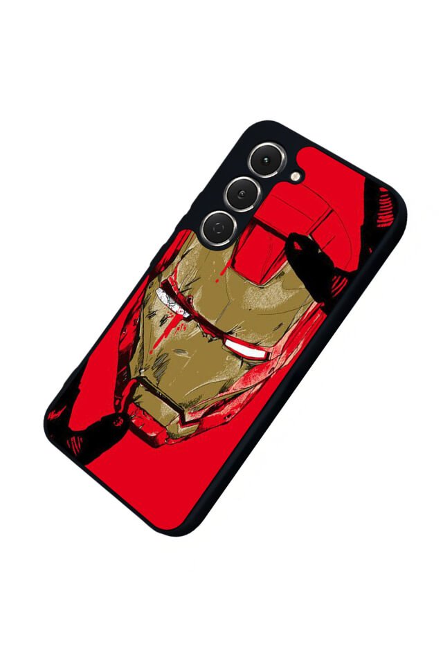 Tecno Spark 40 Pro Uyumlu Iron Man ( Demir Adam ) Tasarımlı Glossy Premium Kılıf