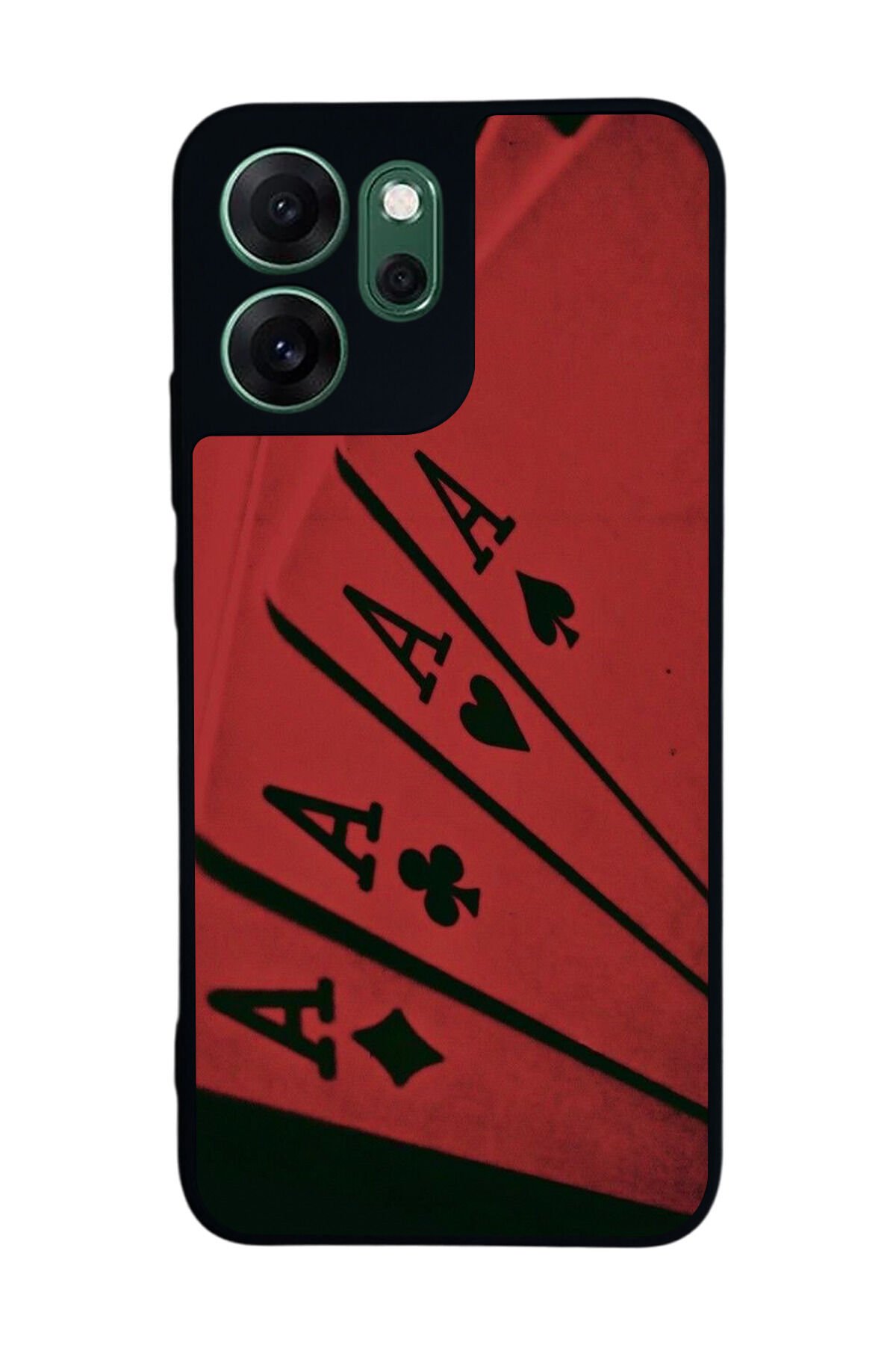 Oppo Reno 14F Uyumlu Kart Tasarımlı Glossy Premium Kılıf