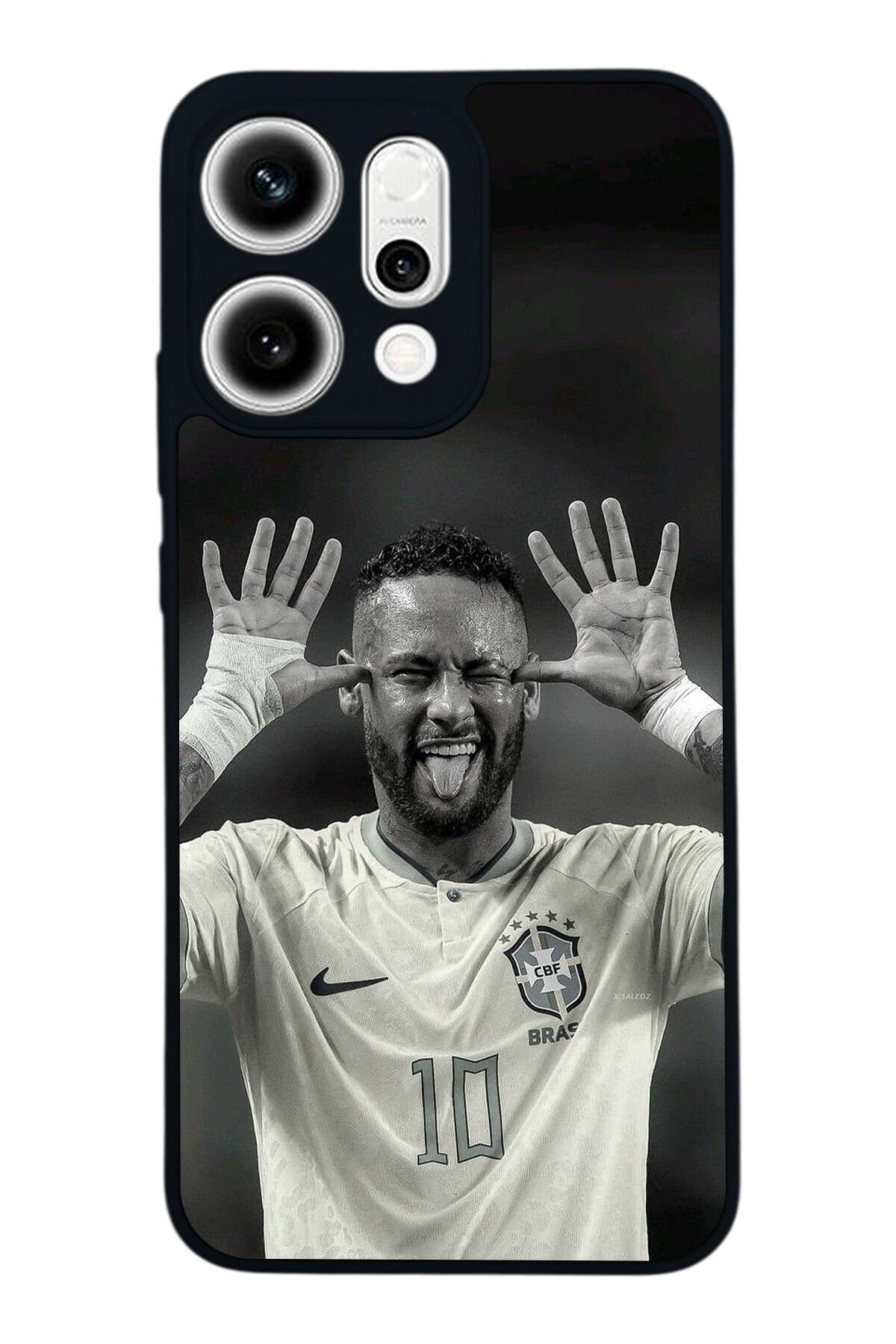 Oppo Reno 14 Uyumlu Neymar Tasarımlı Glossy Premium Kılıf