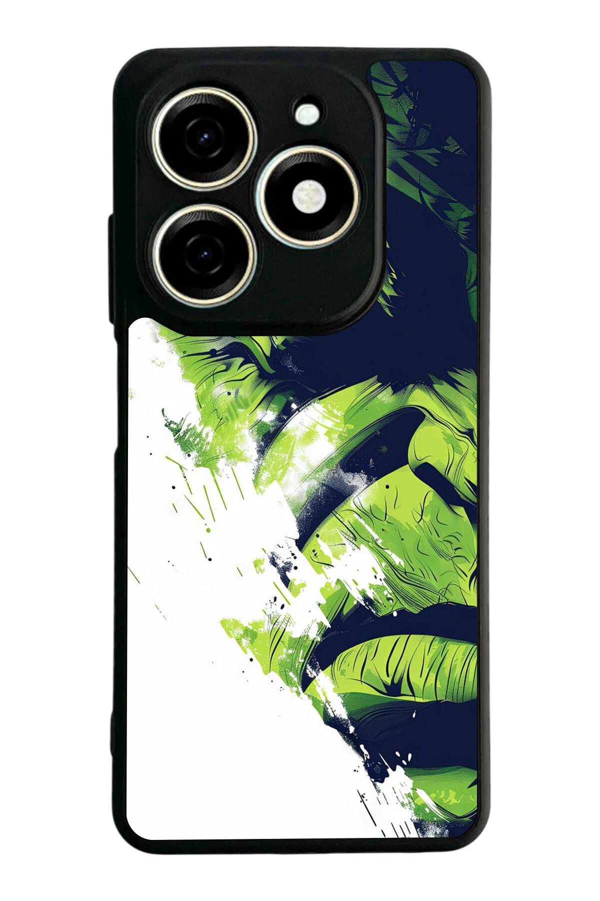 Infınıx Smart 8 Pro Uyumlu Hulk Tasarımlı Glossy Premium Kılıf