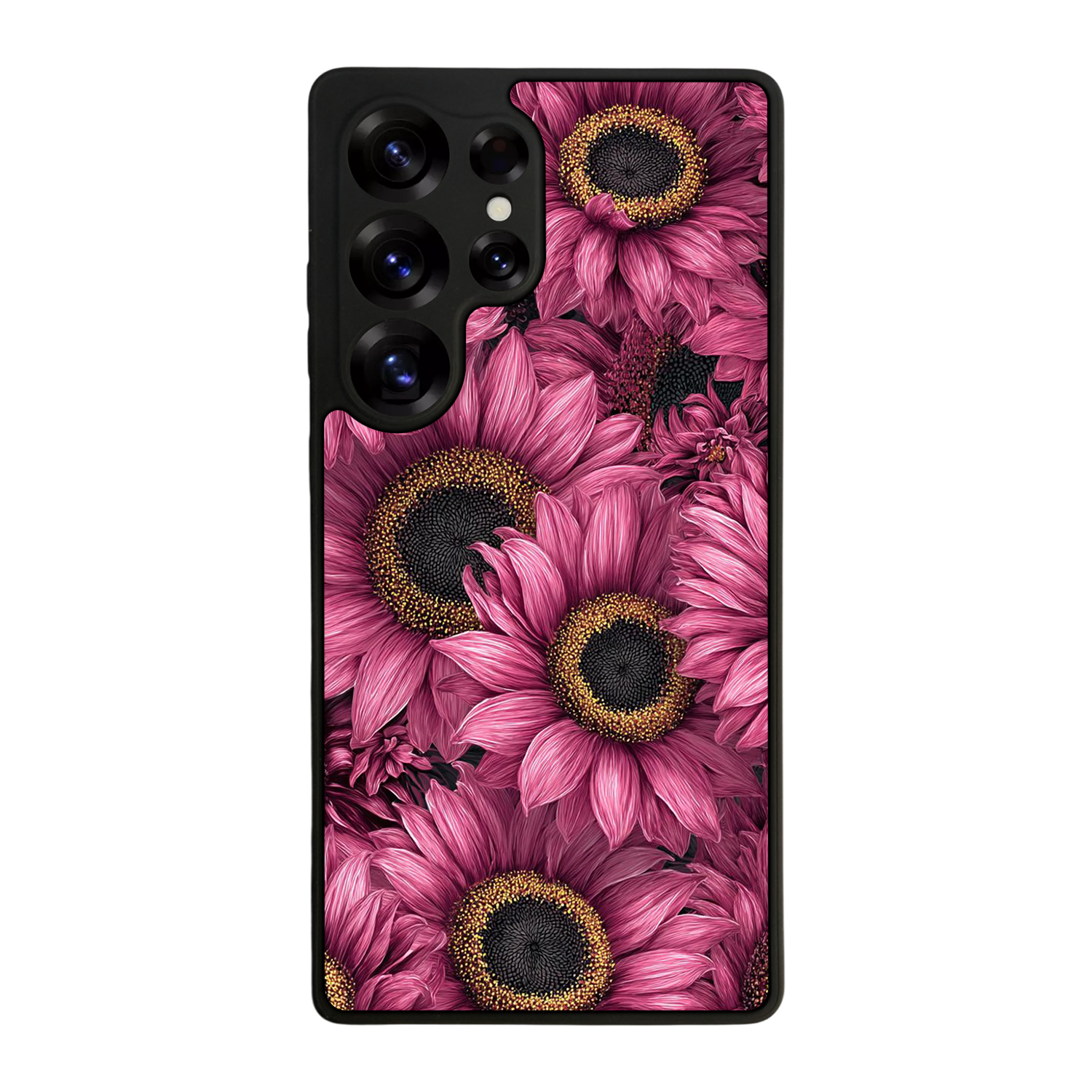 Samsung Galaxy S25 Ultra Uyumlu Cicek Tasarımlı Glossy Premium Kılıf