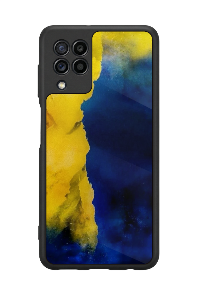 Samsung Galaxy M32 Uyumlu Fenerbahce Tasarımlı Glossy Premium Kılıf