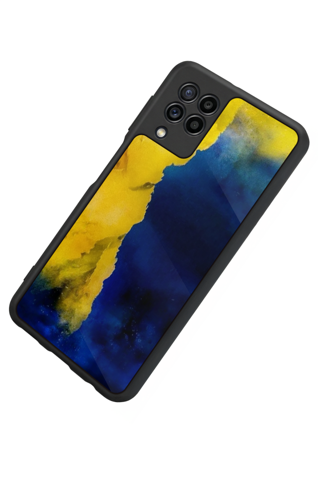 Samsung Galaxy M32 Uyumlu Fenerbahce Tasarımlı Glossy Premium Kılıf