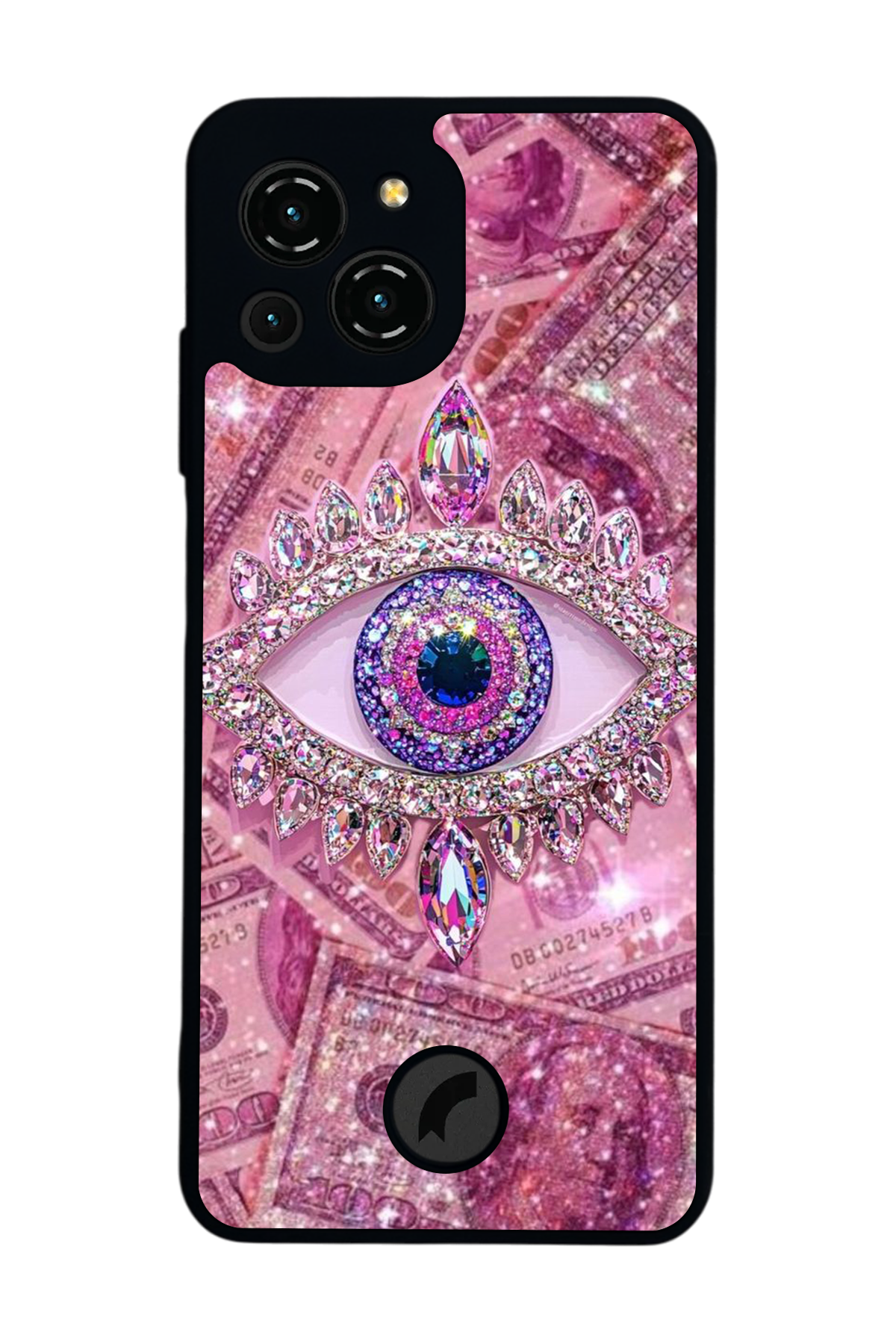 Reeder S23 Pro Max Uyumlu Göz Tasarımlı Glossy Premium Kılıf