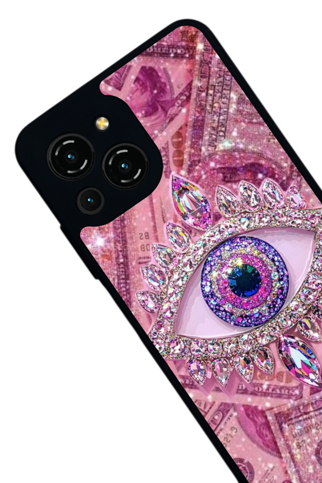 Reeder S23 Pro Max Uyumlu Göz Tasarımlı Glossy Premium Kılıf