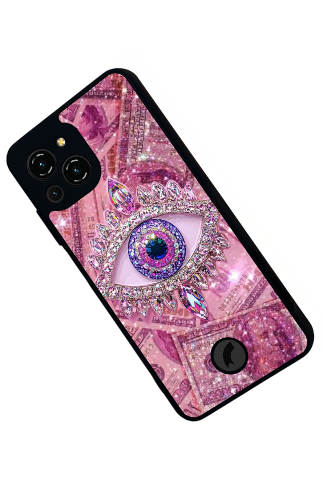 Reeder S23 Pro Max Uyumlu Göz Tasarımlı Glossy Premium Kılıf