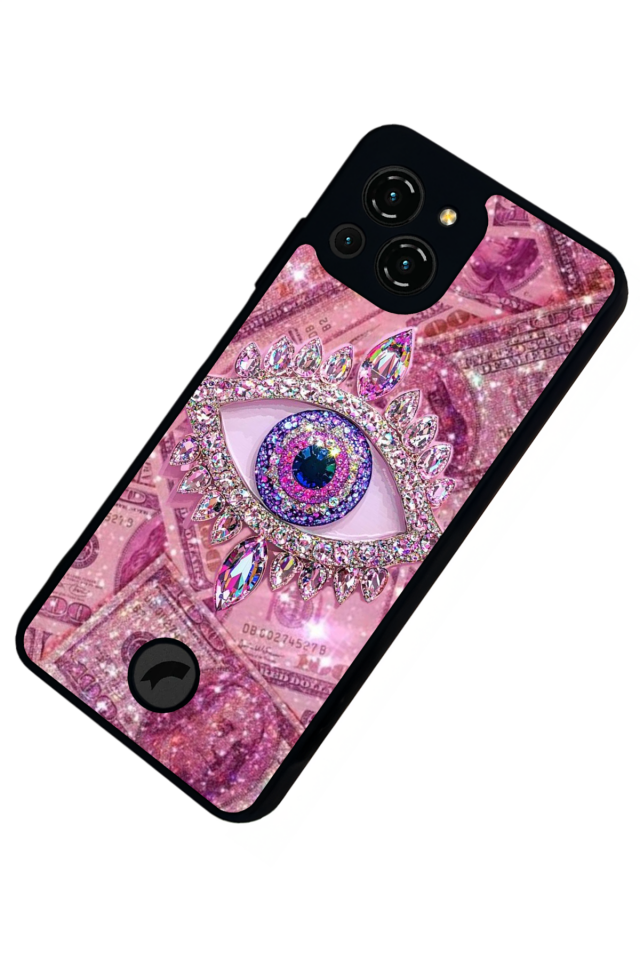 Reeder S23 Pro Max Uyumlu Göz Tasarımlı Glossy Premium Kılıf