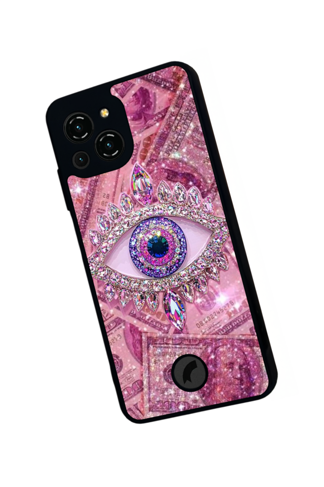 Reeder S23 Pro Max Uyumlu Göz Tasarımlı Glossy Premium Kılıf