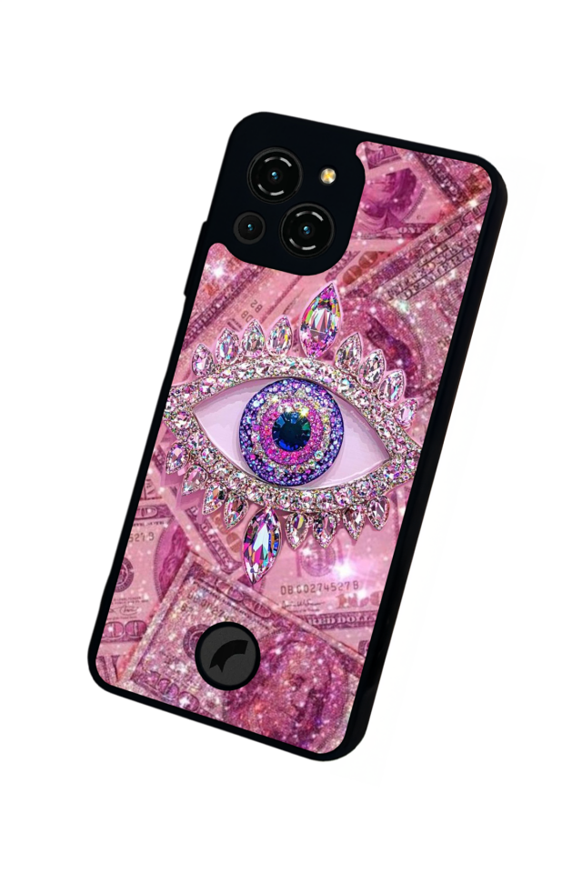 Reeder S23 Pro Max Uyumlu Göz Tasarımlı Glossy Premium Kılıf