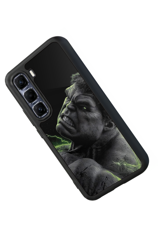 Infinix Hot 60 Pro Plus Uyumlu Hulk Tasarımlı Glossy Premium Kılıf
