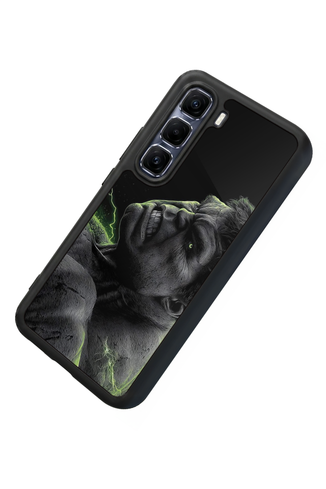 Infinix Hot 60 Pro Plus Uyumlu Hulk Tasarımlı Glossy Premium Kılıf