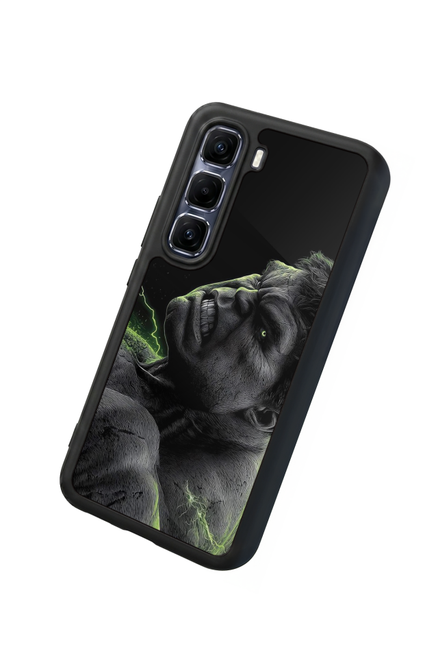 Infinix Hot 60 Pro Plus Uyumlu Hulk Tasarımlı Glossy Premium Kılıf