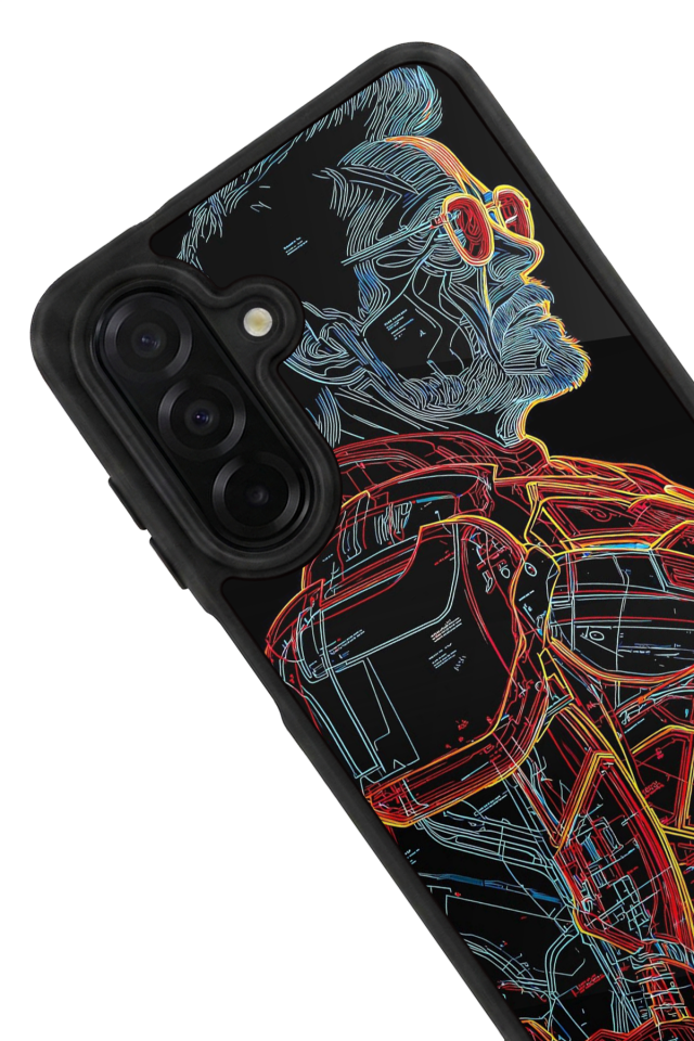 Samsung Galaxy A56 Uyumlu Iron Man ( Demir Adam ) Tasarımlı Glossy Premium Kılıf