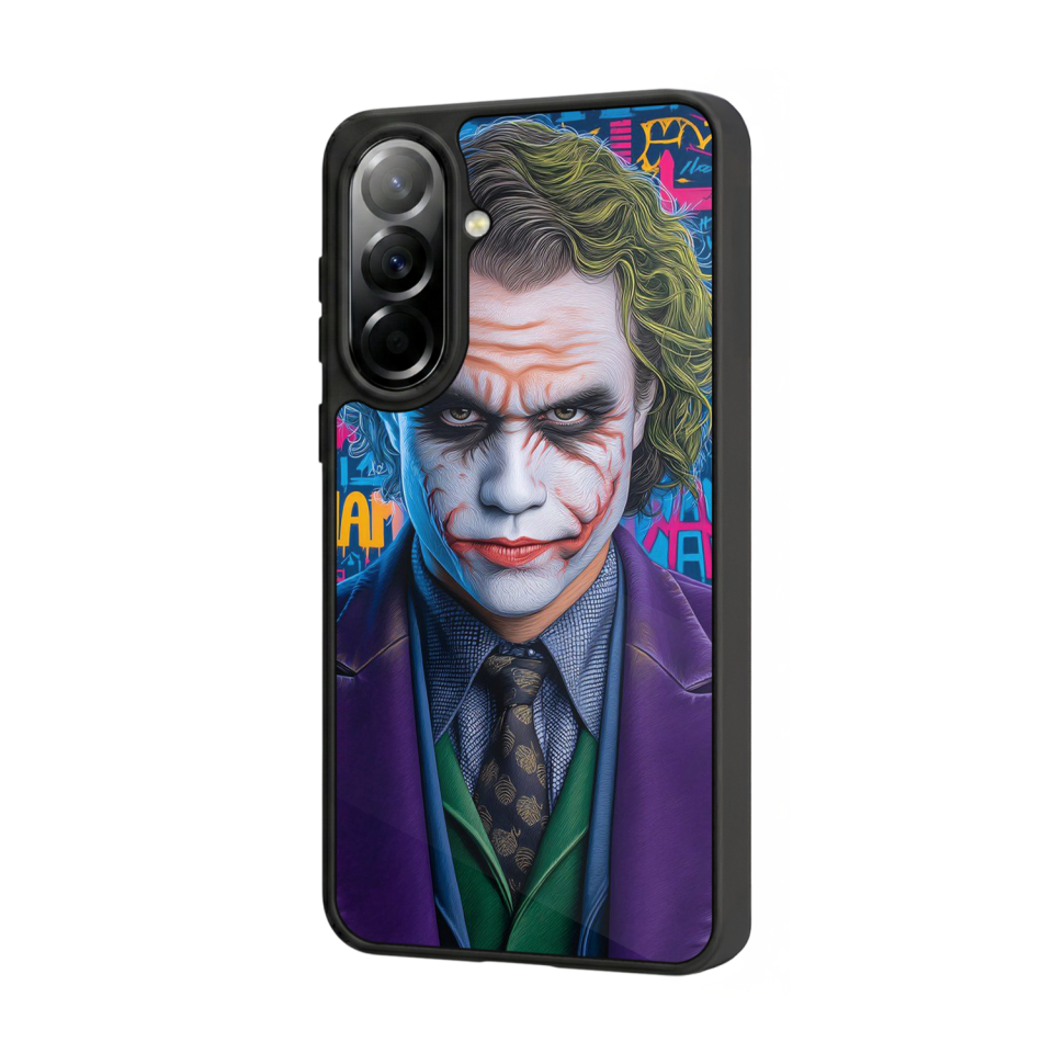 Samsung Galaxy A57 Uyumlu Joker Tasarımlı Glossy Premium Kılıf
