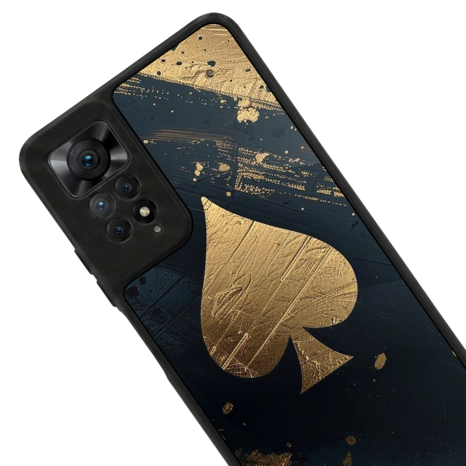 Xiaomi Redmi Note 11 Pro Uyumlu Kart Tasarımlı Glossy Premium Kılıf