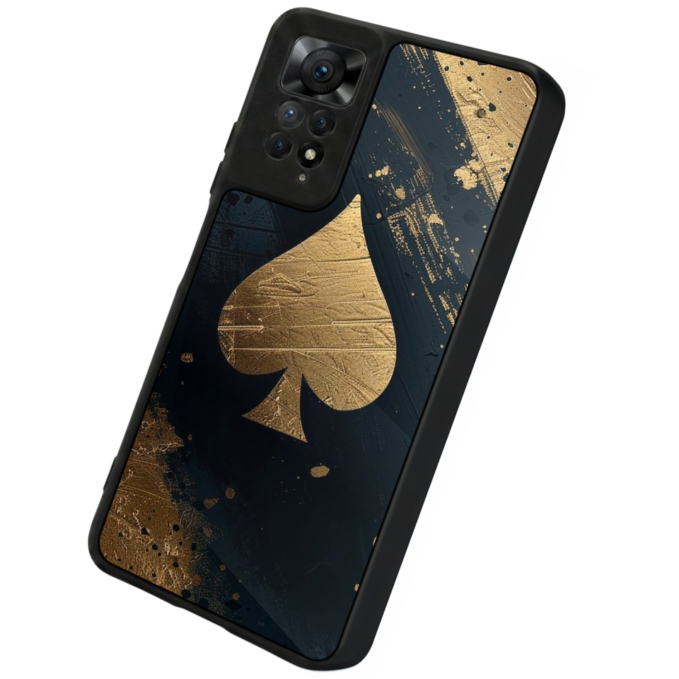 Xiaomi Redmi Note 11 Pro Uyumlu Kart Tasarımlı Glossy Premium Kılıf