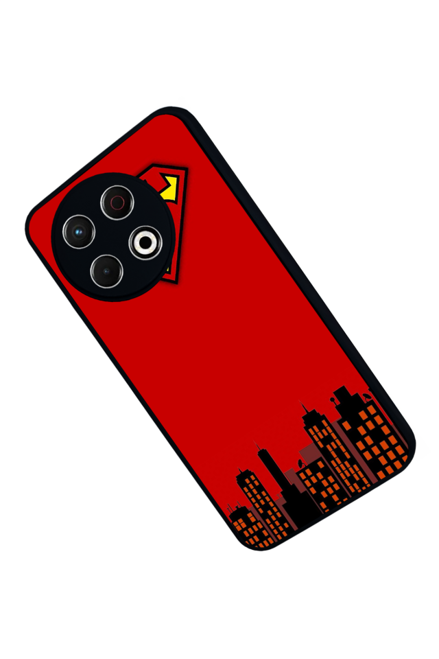 Tecno Spark 30 Pro Uyumlu Superman Tasarımlı Glossy Premium Kılıf