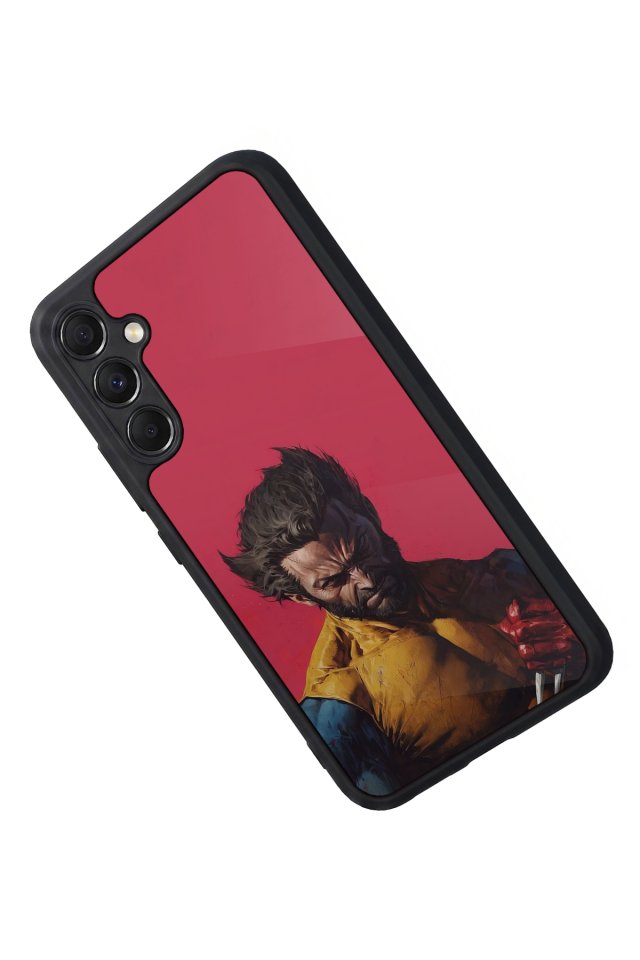 Samsung Galaxy A34 Uyumlu Wolverine Tasarımlı Glossy Premium Kılıf