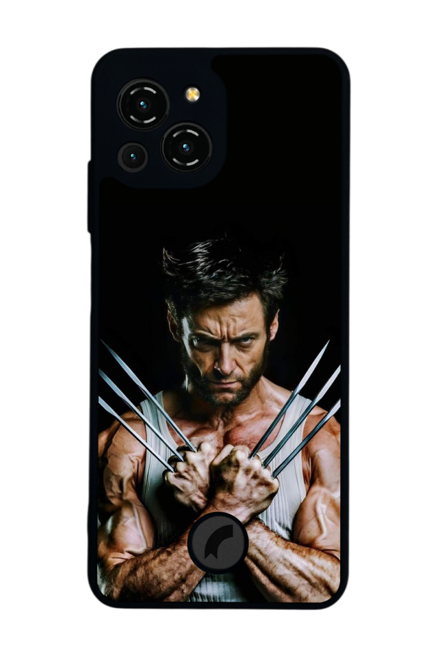 Reeder S23 Pro Max Uyumlu Wolverine Tasarımlı Glossy Premium Kılıf