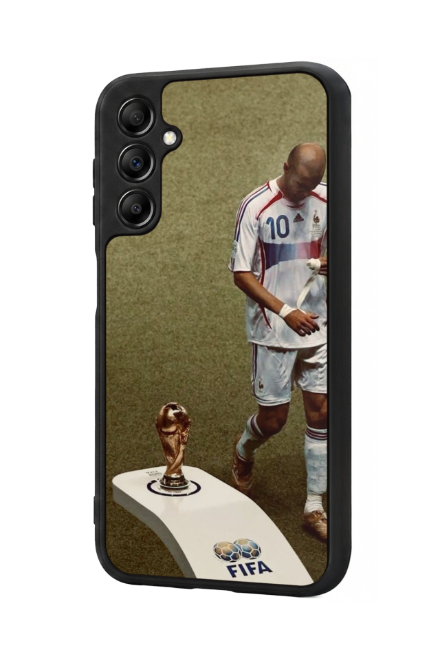 Samsung Galaxy A14 Uyumlu Zidane Tasarımlı Glossy Premium Kılıf