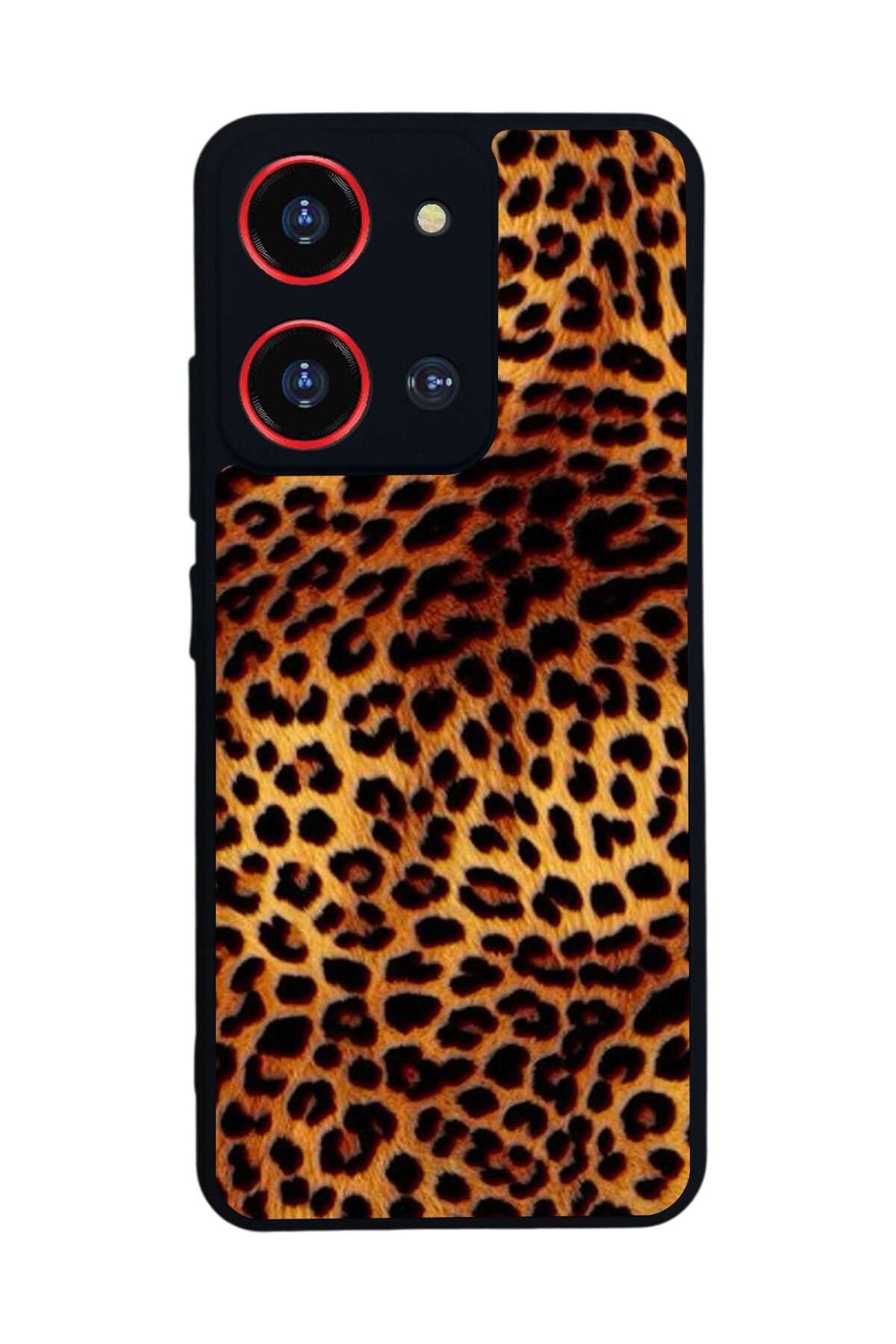 Reeder S19 Max Pro S 108MP Uyumlu Leopar Tasarımlı Glossy Premium Kılıf