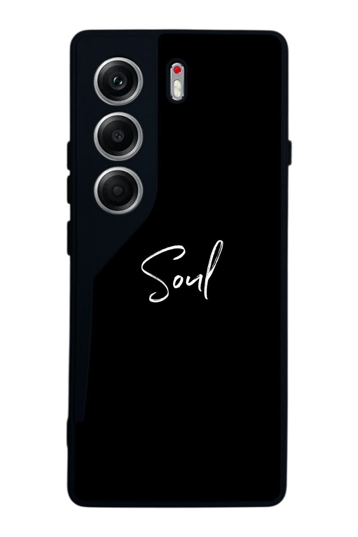 Tecno Camon 40 Uyumlu SOUL Tasarımlı Glossy Premium Kılıf