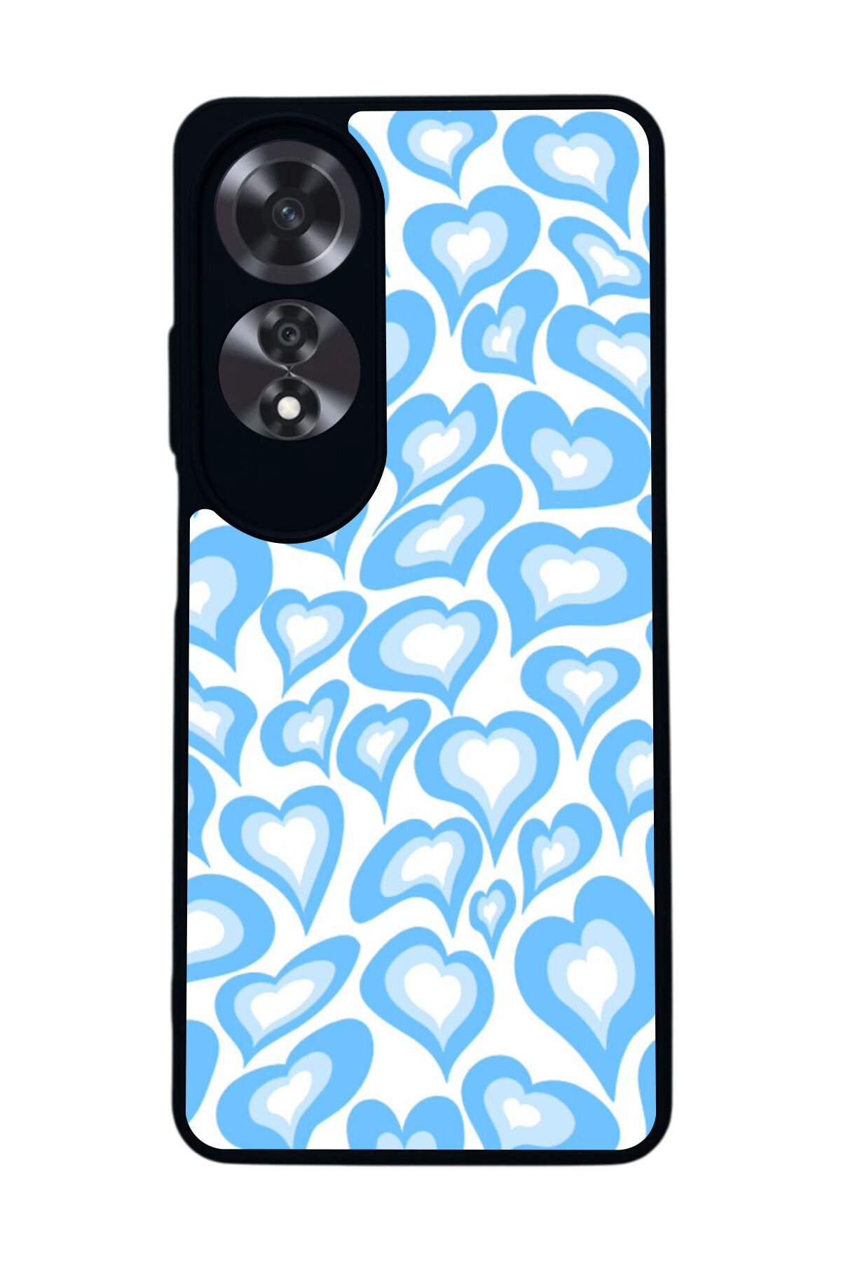 Oppo A60 Mat Siyah uyumlu Kılıf – Yumuşak Silikon, Koruyucu, Şok Emici Kapak