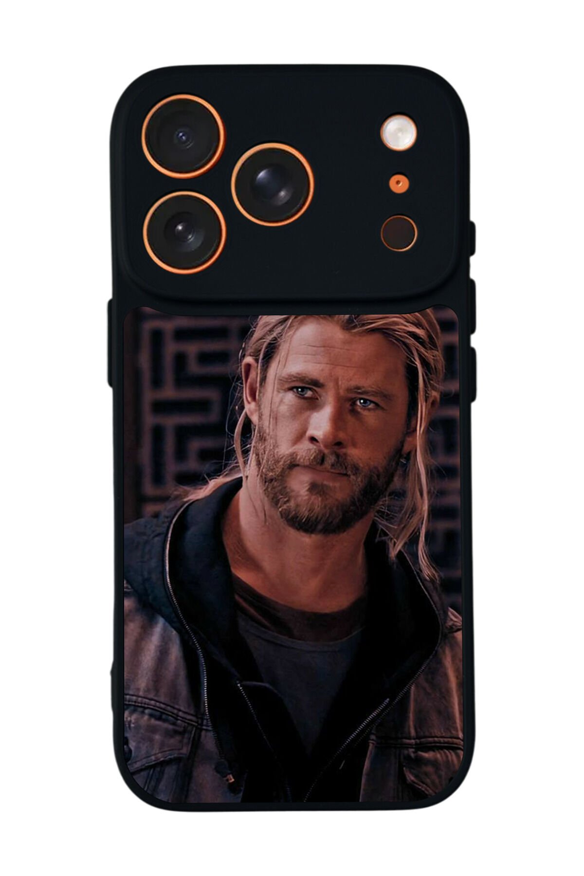 iPhone 17 Pro Uyumlu Thor Tasarımlı Glossy Premium Kılıf