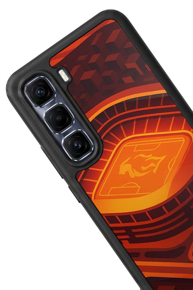 Infinix Hot 60 Pro Plus Uyumlu Aslan Tasarımlı Glossy Premium Kılıf