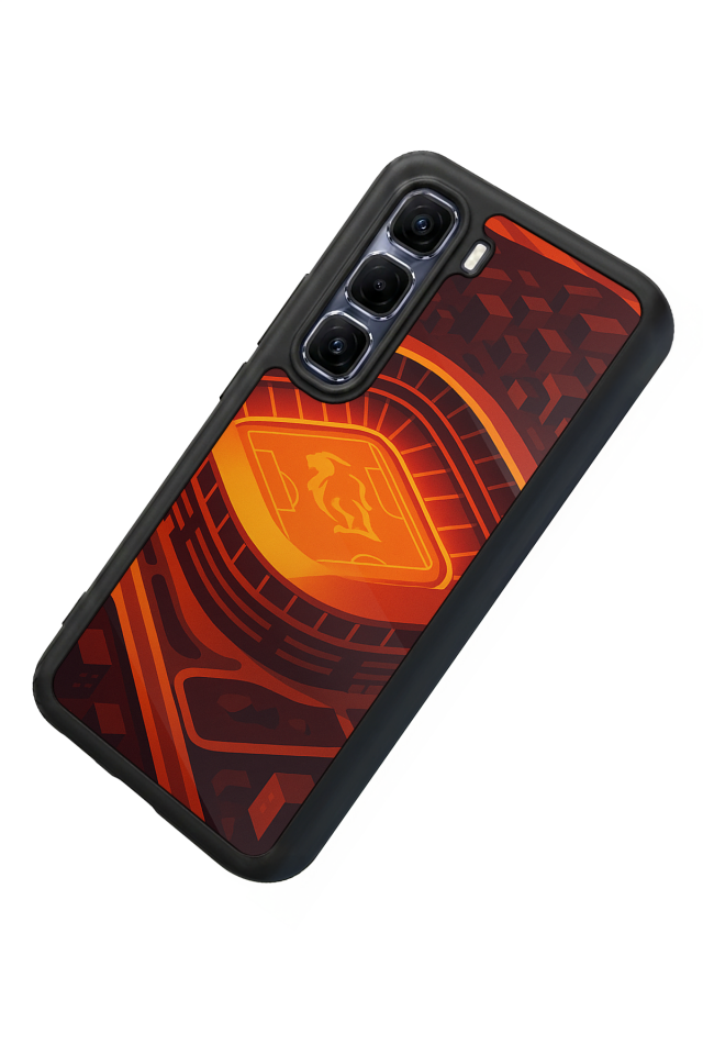 Infinix Hot 60 Pro Plus Uyumlu Aslan Tasarımlı Glossy Premium Kılıf