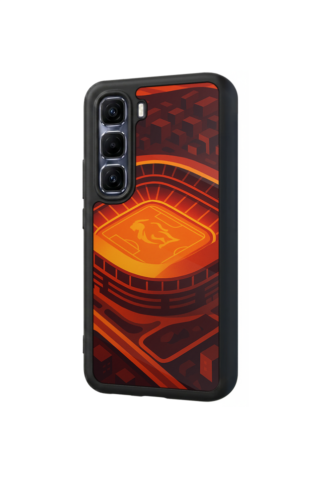 Infinix Hot 60 Pro Plus Uyumlu Aslan Tasarımlı Glossy Premium Kılıf