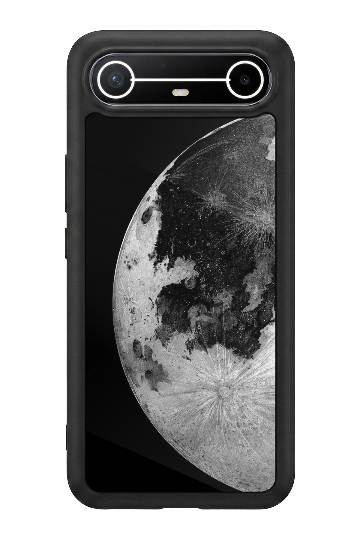 Tecno Spark Slim 5G Uyumlu Ay Tasarımlı Glossy Premium Kılıf