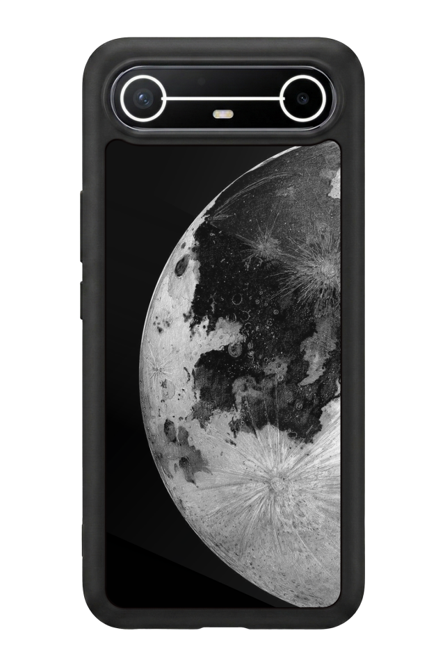 Tecno Spark Slim 5G Uyumlu Ay Tasarımlı Glossy Premium Kılıf