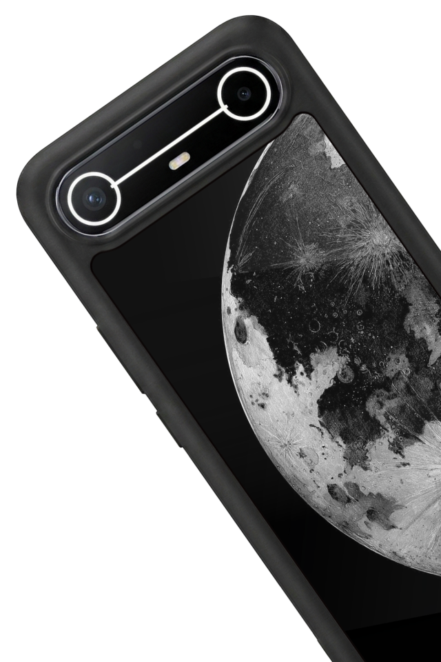 Tecno Spark Slim 5G Uyumlu Ay Tasarımlı Glossy Premium Kılıf