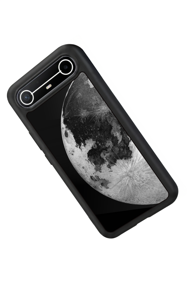 Tecno Spark Slim 5G Uyumlu Ay Tasarımlı Glossy Premium Kılıf