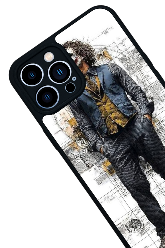 iPhone 12 Pro Max Uyumlu Joker Tasarımlı Glossy Premium Kılıf