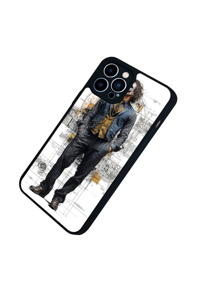 iPhone 12 Pro Max Uyumlu Joker Tasarımlı Glossy Premium Kılıf