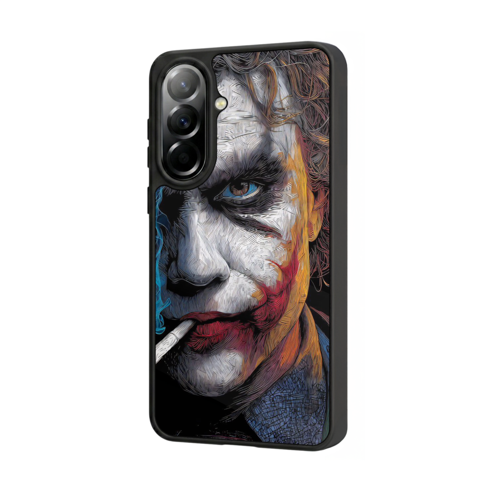 Samsung Galaxy A57 Uyumlu Joker Tasarımlı Glossy Premium Kılıf