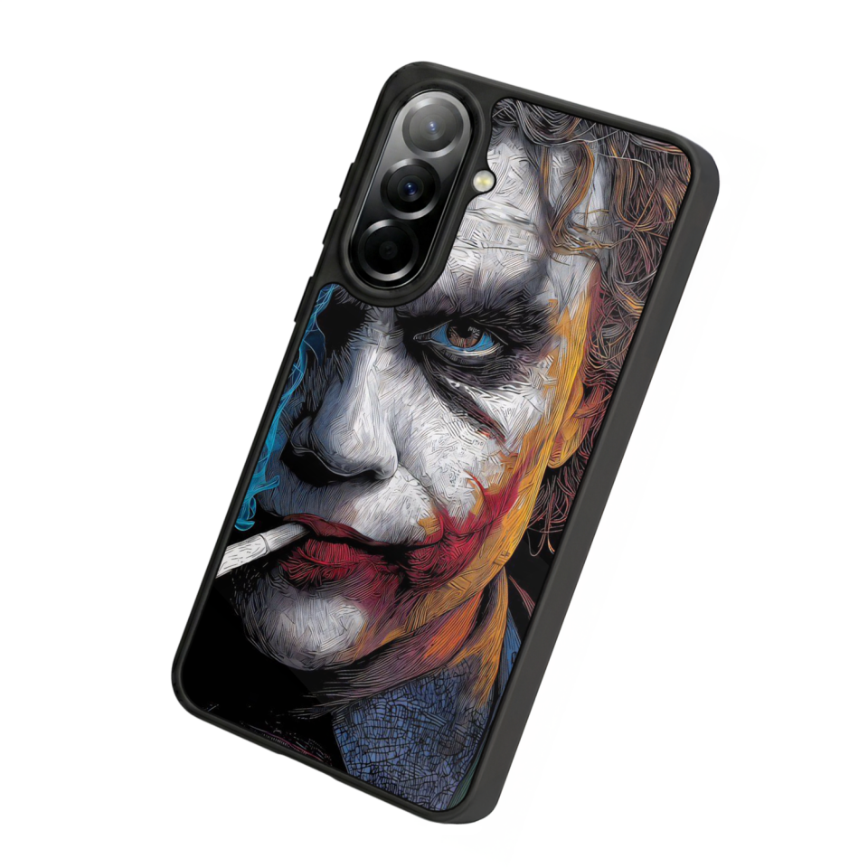 Samsung Galaxy A57 Uyumlu Joker Tasarımlı Glossy Premium Kılıf