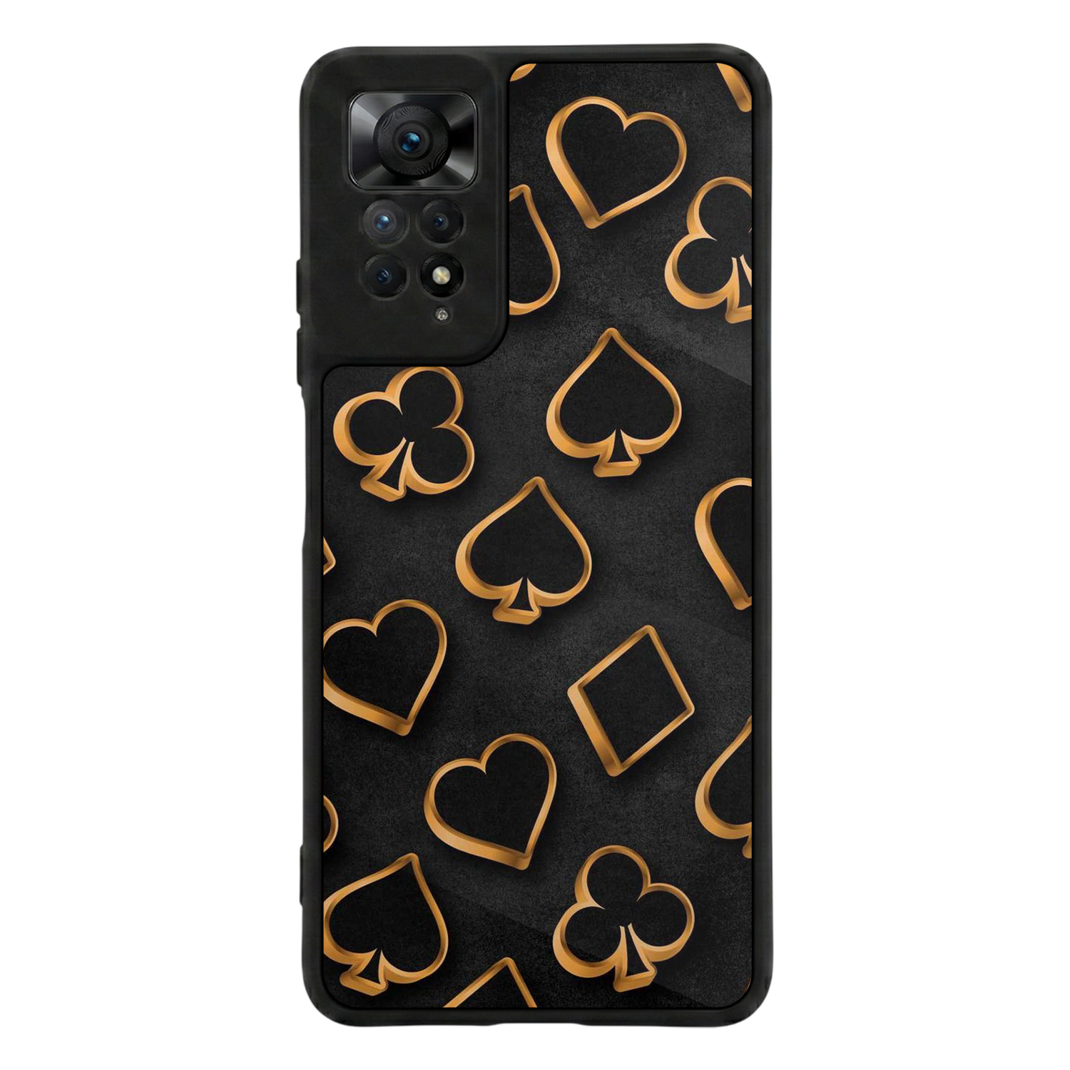 Xiaomi Redmi Note 11 Pro Uyumlu Kart Tasarımlı Glossy Premium Kılıf