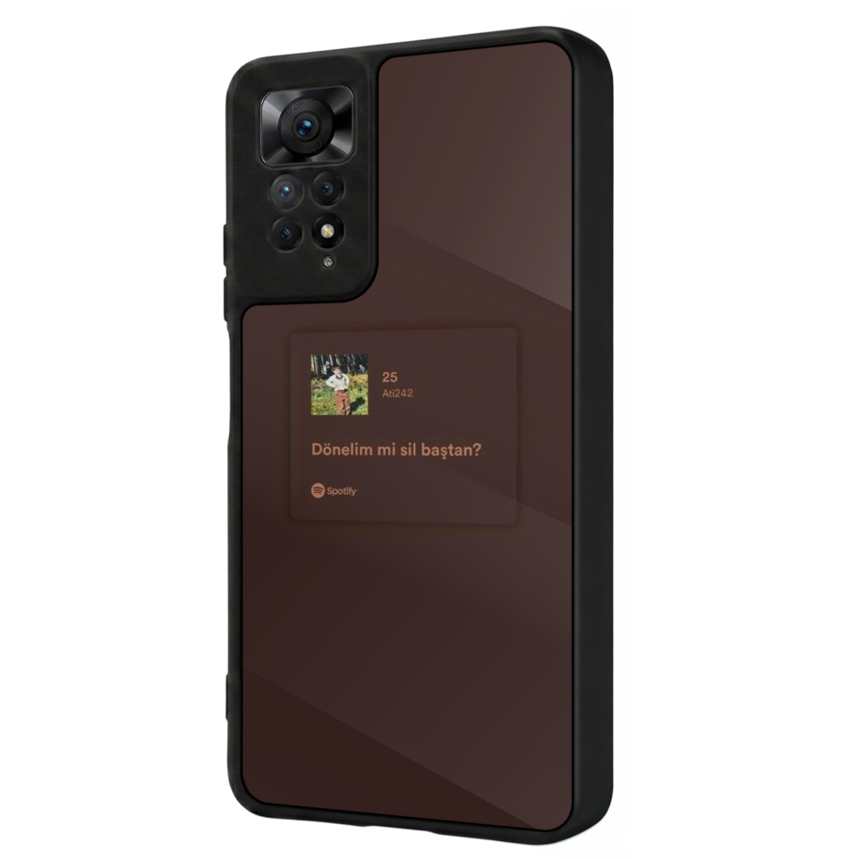 Xiaomi Redmi Note 12 Pro Uyumlu Sarki Sozleri Tasarımlı Glossy Premium Kılıf