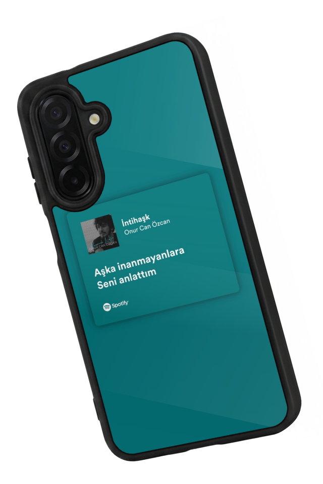 Samsung Galaxy A26 Uyumlu Sarki Sozleri Tasarımlı Glossy Premium Kılıf