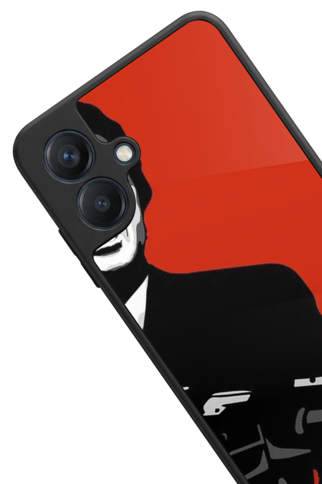 Samsung Galaxy A07 Uyumlu Scarface Tasarımlı Glossy Premium Kılıf