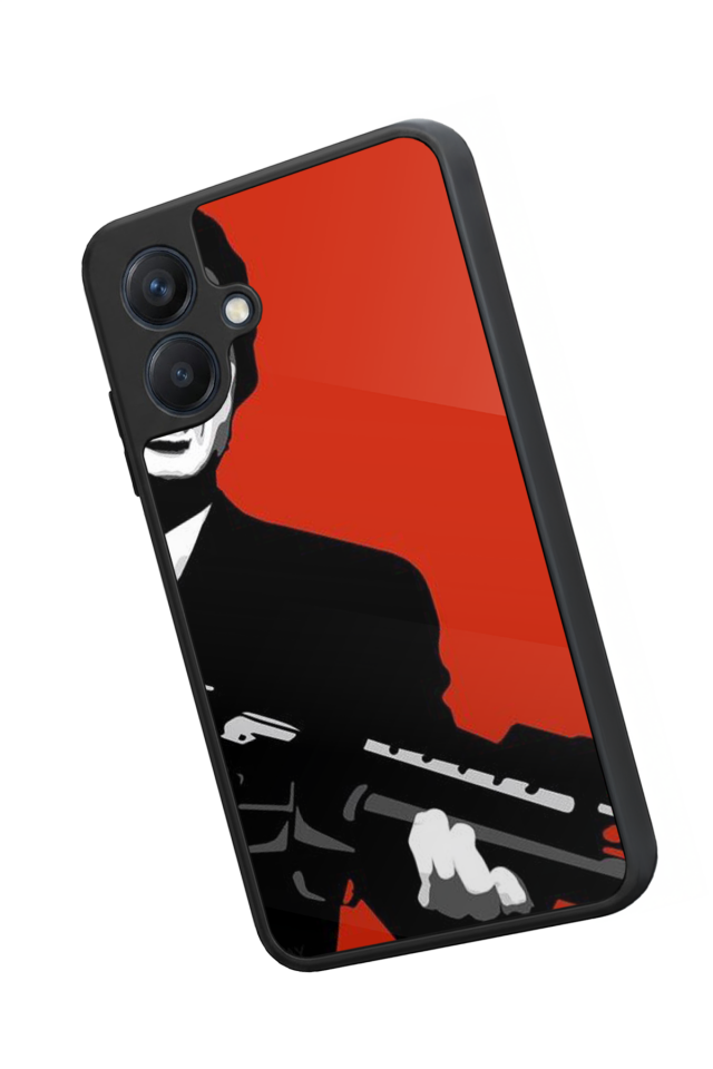 Samsung Galaxy A07 Uyumlu Scarface Tasarımlı Glossy Premium Kılıf