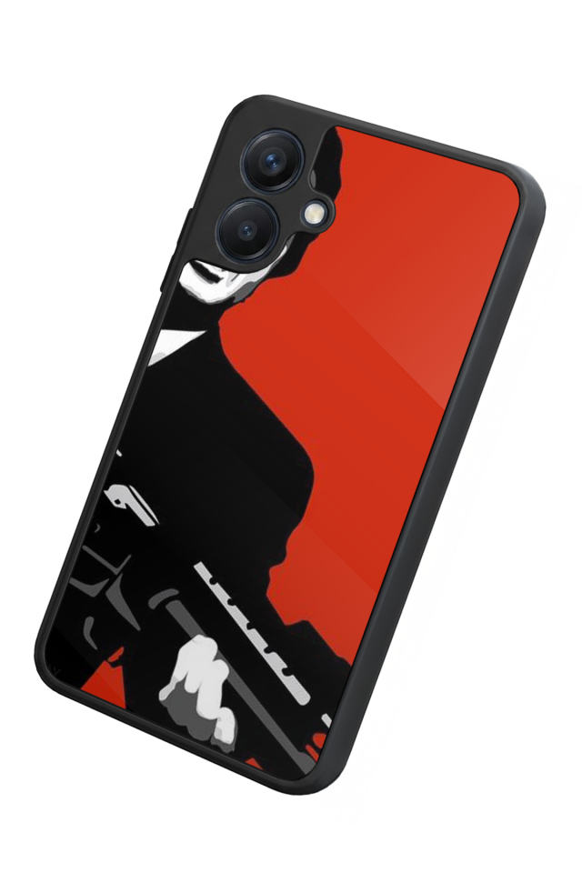 Samsung Galaxy A07 Uyumlu Scarface Tasarımlı Glossy Premium Kılıf