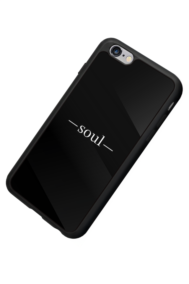 iPhone 6 Plus Uyumlu SOUL Tasarımlı Glossy Premium Kılıf