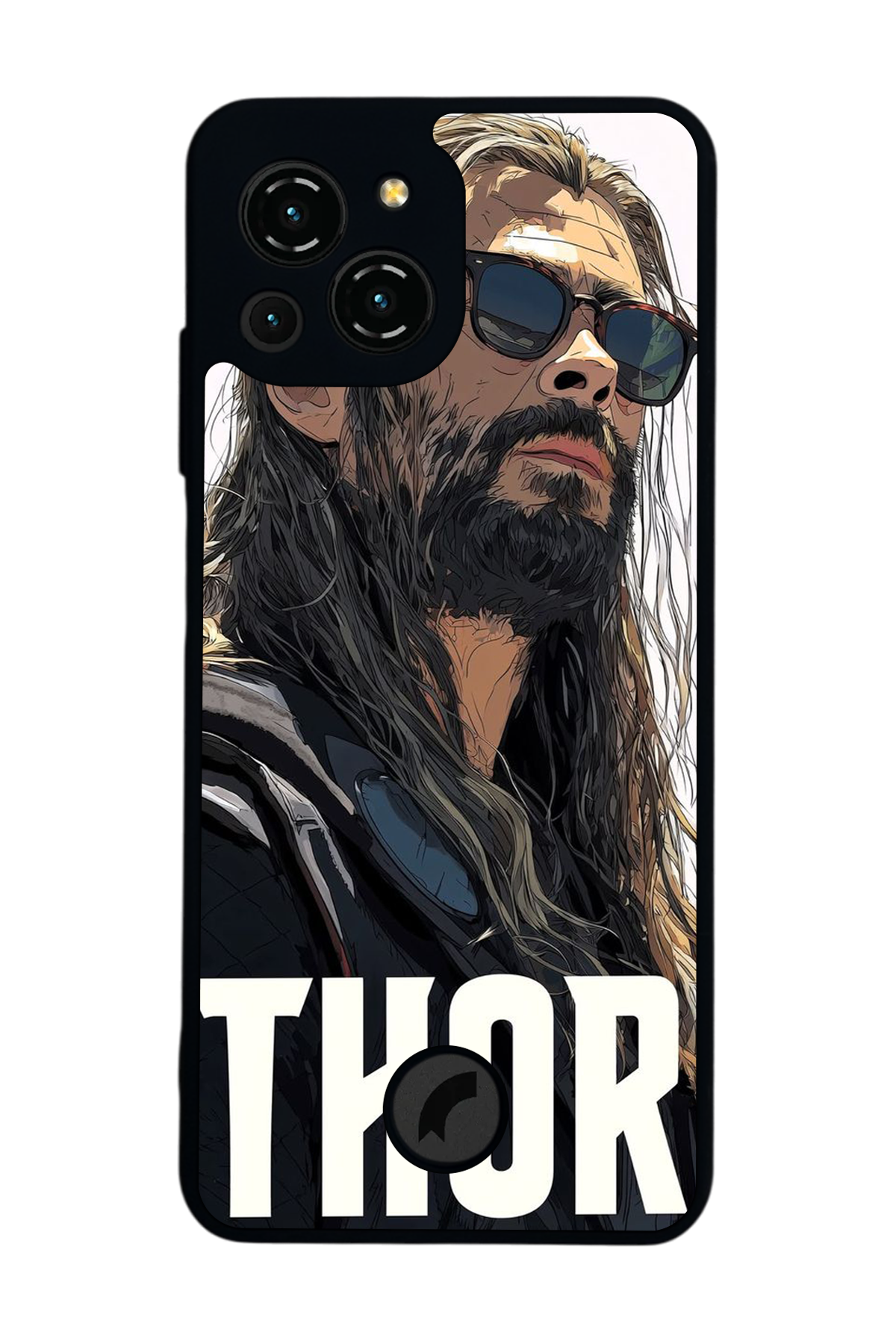 Reeder S23 Pro Max Uyumlu Thor Tasarımlı Glossy Premium Kılıf